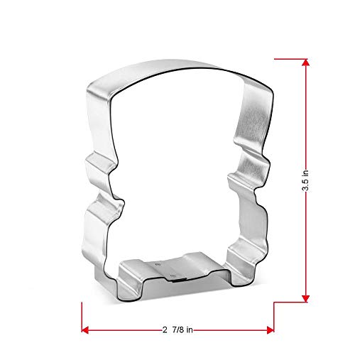 School Bus Front Cookie Cutter 3.5 Inch - Made In The Usa – Foose Cookie Cutters Tin Plated Steel School Bus Front Cookie Mold #TOP2