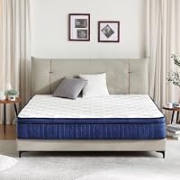 200x180x25cm Super King Memory Foam 10inches Hybrid Spring Mattress
