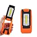 Produktbild Batteriebetriebene 3W LED Arbeitsleuchte Werkstattleuchte Taschenlampe Faltbare Tragbare mit Magnet und Hängender Ring, 1er Pack von Enuotek