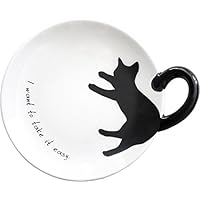 Amazon｜黒猫しっぽ皿 ドット (S) AR0604210｜小皿 オンライン通販