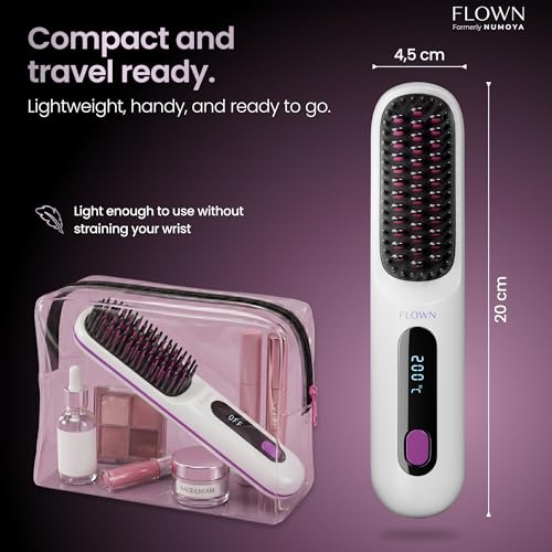 Flown Original Go Brush PRO - Cepillo de Calor USB-C Blanco miniatura 5