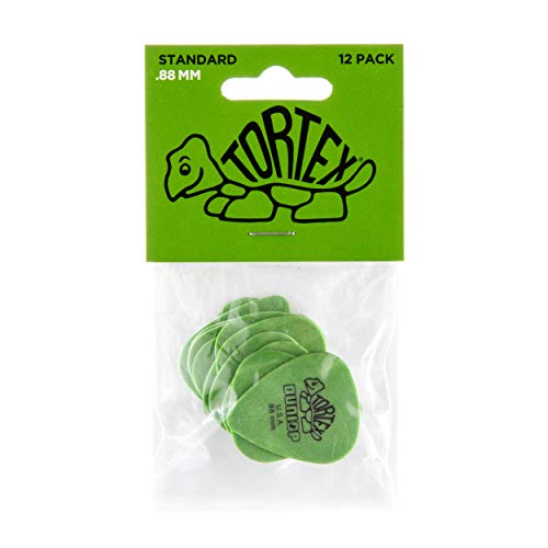 418P.88 Tortex Standard Green .88Mm