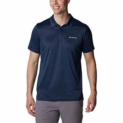 Image of Columbia Men's Solid Regular Fit Hike Polo