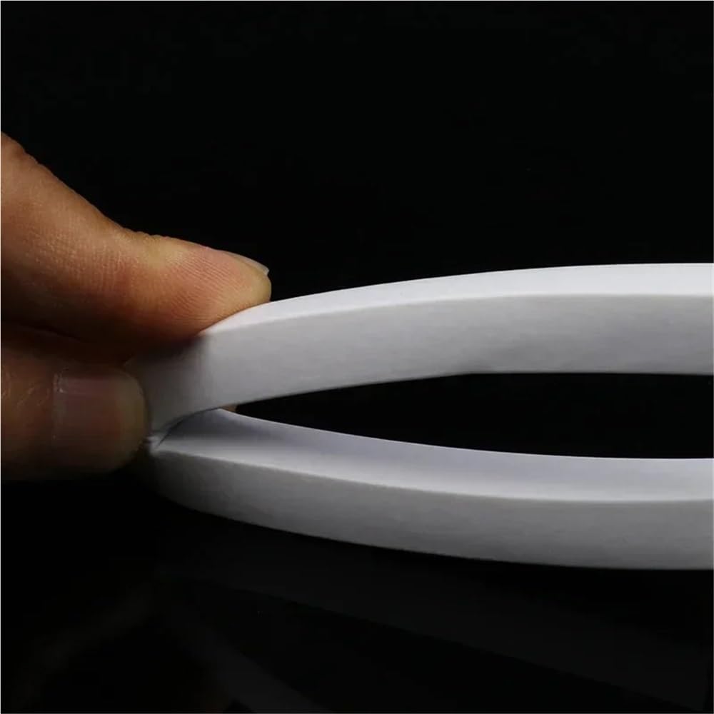 Tira de gomaespuma Tira de sellado cuadrada espuma silicona blanca, junta for puertas y ventanas, 1 unidad(5M*15MM*20MM)
