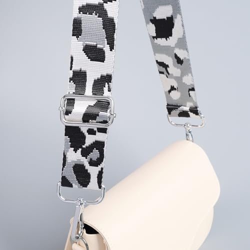 Image of chushui Silver Hardware Purse Strap,Replacement Crossbody Adjustable Shoulder Strap for Handbag Bag