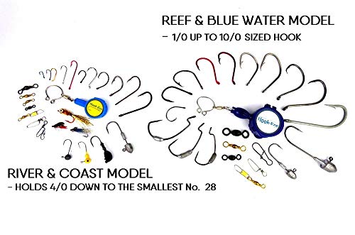 image for HOOK-EZE 2 x Twin Packs 1 x New Larger Model Reef & Blue Water + 1 x O
