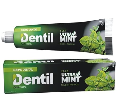 Creme Dental Dentil Ultra Mint Refrescante S/Flúor