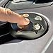 Nadex Coin Organizer Pro - Car Cup Coin Holder and Sorter - Vehicle Change Organizer Sorts Pennies, Nickels, Dimes and Quarters, Easy Push Coin Retrieval