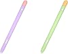 2 Pack Dual Color Liquid Silicone Sleeve Case Compatible with Samsung Galaxy Tab S6 S Pen, Protective Skin Cover case Non-Slip Smooth Grip Holder for Galaxy Tab S6 S Pen(Black+Blue)