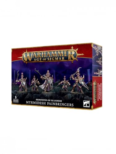 Hedonites of Slaanesh Myrmidesh Painbringers figurines Warhammer Age of Sigmar