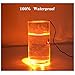 YITAMOTOR 23mm Eagle Eye Led Bulb Amber Lights, 9W Super Bright Waterproof Car Motorcycle Daytime Running DRL Light Fog Backup Turn Signal Power Wheel Front Grill Bumper Light, 10-Pack