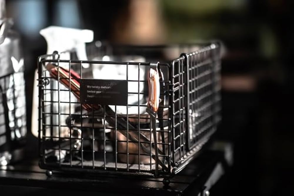 Amazon.co.jp: アノバ ANOBA フォールディングワイヤーバスケット S