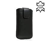 nokia c7 kontakte exportieren - Zum Einschieben System-S Leder Tasche Etui Sleeve Case Hülle mit Rückzugfunktion Ausziehhilfe in Schwarz für Nokia C3-00 C6-00 C7-00 E63 E65 E71 E72 E75 N73