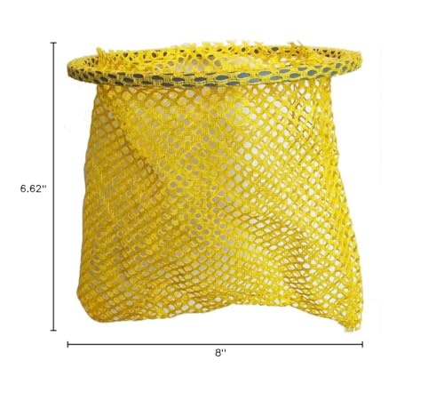 Funda de drenaje amarilla para desagües de piso de 6 pulgadas miniatura 4