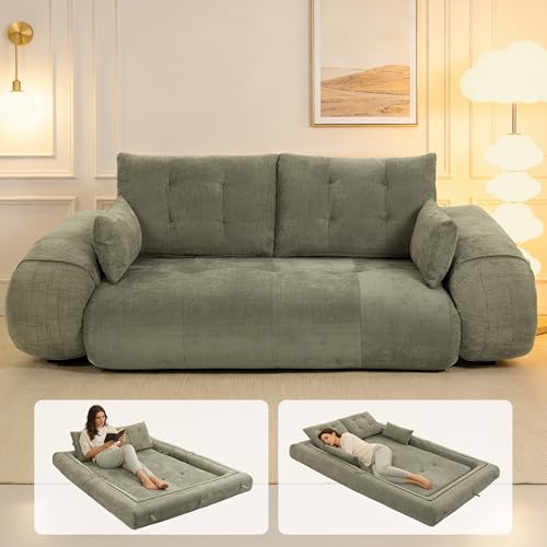 SOFA-IN-BOX Convertible Floor Sofa Sleeper for Living Room – Modular