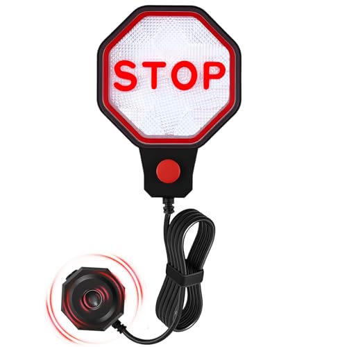 Strdfeve Garage Parking Sensor for Cars Adjustable LED Parking Aid with Red/Yellow/Green Indicator 66 ft Stop Distance