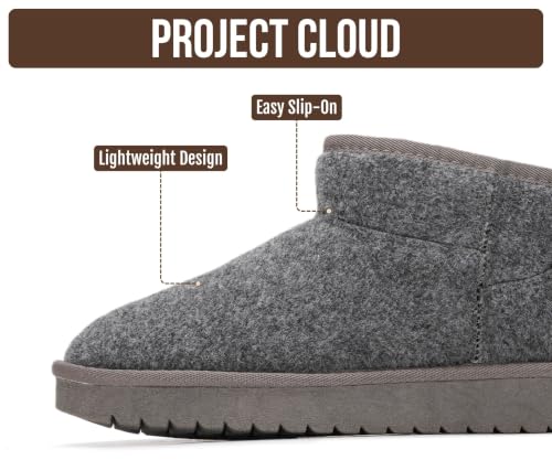 Image of Project Cloud Genuine Leather Ankle Boots for Women - Water Resistant with Memory Foam Insole Winter Boots - Trending Shoes & Comfortable Women's Ankle Boots (Hippy)