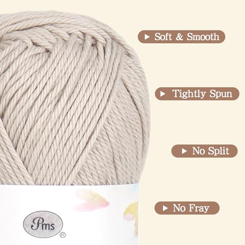 Image of Katech 1OO% Cotton Yarn for Crocheting & Knitting-Baby Cotton Yarn (B)