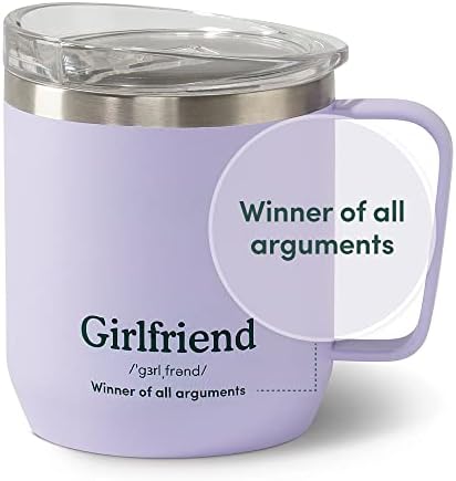 VAHDAM, Christmas Mug (10.1oz) Christmas Gifts for Women & Men - 18/8 Stainless Steel, Vacuum Insulated Travel Tumbler Cup, Durable Christmas Coffee Mugs | Tea & Coffee Mug, Carry Hot & Cold Beverage
