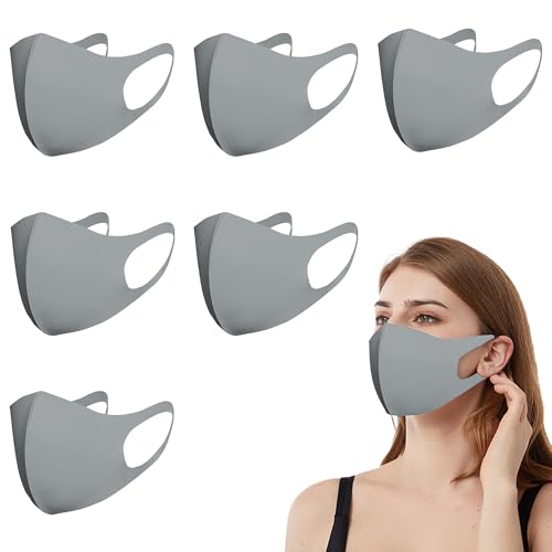 Image of Yugan Anti Pollution Reusable and Washable Face Mask for Adult, Unisex, Soft Breathable Oxford Fabric (Black)