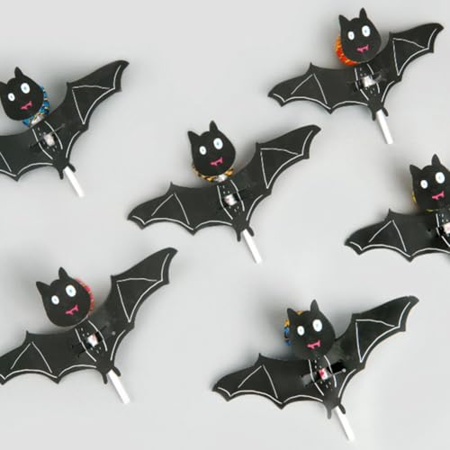 Soporte para dulces de murciélago que soluciona la decoración rápida de piruletas 5