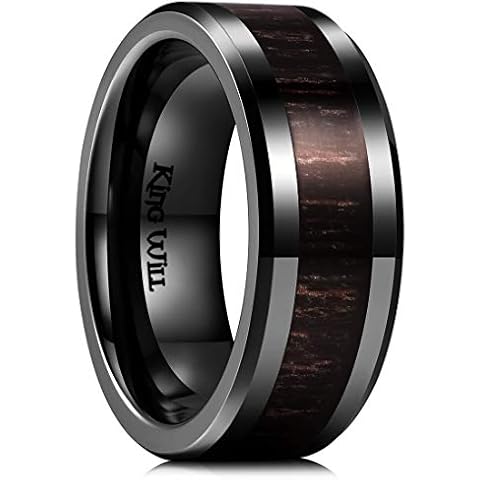 King Will NATURE Black Ceramic Ring Cover