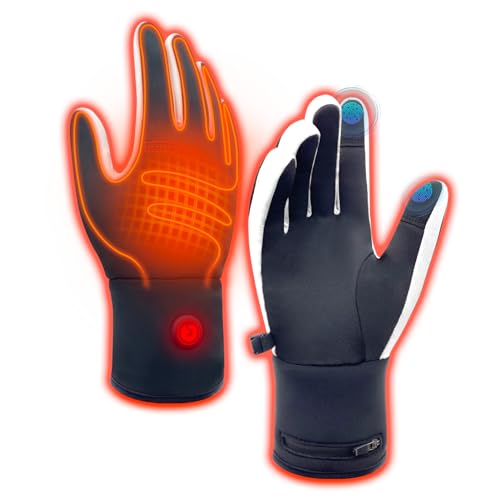 Heated Gloves for Men Women, Heated Glove Liners, Electric Heated