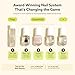Dazzle Dry Mini Kit 4 Step System - Palm Springs, a mid-century modern deep seafoam green. Semi-sheer cream. (5 Piece Kit / 5 Manicures)