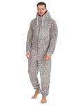 Undercover Mens Cargo Bay Sherpa Onesie 31B1491 Grey M-L