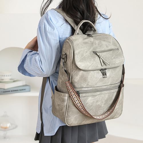 Mochila informal de moda para mujer ideal como equipaje de mano y colegio 5