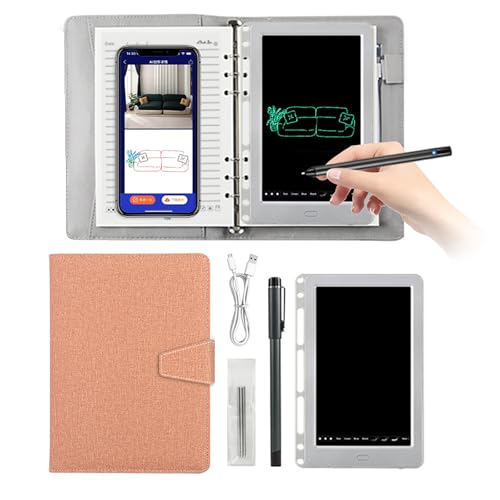 Stylo numérique intelligent Gray-Pink, conversion de notes manuscrites et contrôle vocal