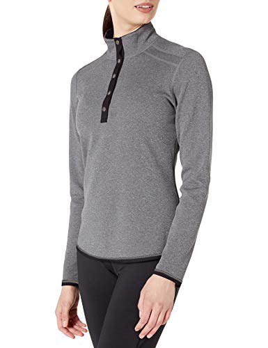 Cutter & Buck Women's 50+ UPF Stretch Evergreen Reversible Snap Placket Pullover3