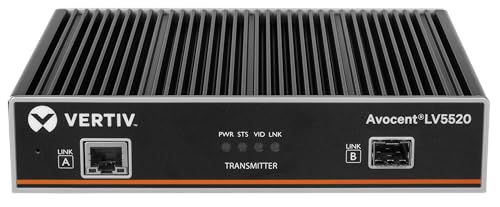 Image of Vertiv Cybex LV5520T-400 Longview 5520 KVM ExtenderReceiver Dual Head 4K