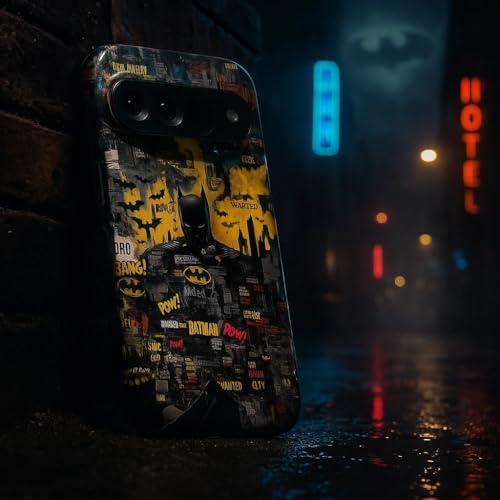 Image of MILLION CASES Bat Signal Crystal Case for Google Pixel 8a, Google Pixel 8a Back Cover Case(2024) - PC
