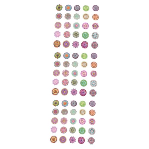 Stickers de mandala adhesivos duraderos y calcomanías resistentes al agua