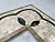 Stone Center Online Wishingstar Gold 4x12 Marble Mosaic Border Listello Tile Polished Kitchen Bath Wall Floor Backsplash Shower (1 Piece)