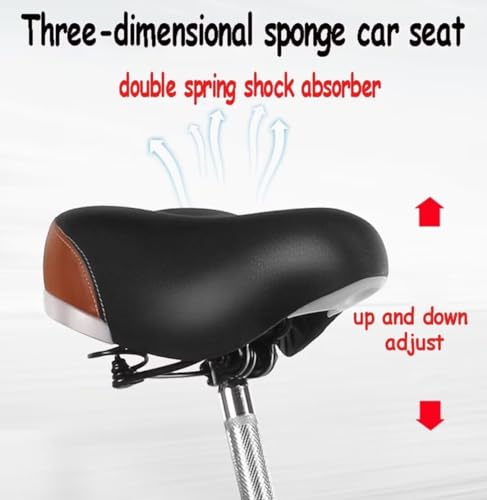 Triciclo para Adultos 20inch con Asiento Trasero miniatura 3