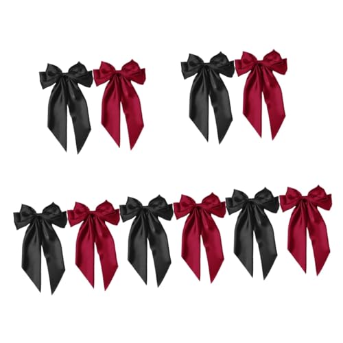 Nœud Satin Avec Rubans Longs pour des coiffures de mariage chic