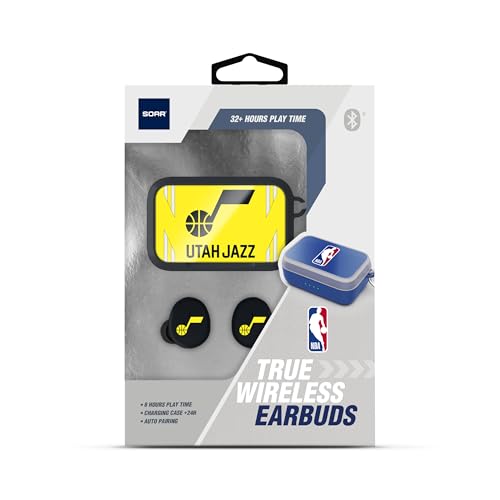 Image of SOAR NBA Wireless Sport Earbuds: Comfortable Fit & Convenient Charging