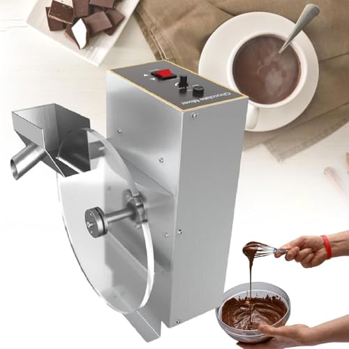GHRERTX Commercial Electric Chocolate Tempering Machine,Chocolate Melter Pot Heater,Commercial Electric Melting Mixer Machine,Heated Chocolate Depositing Machine