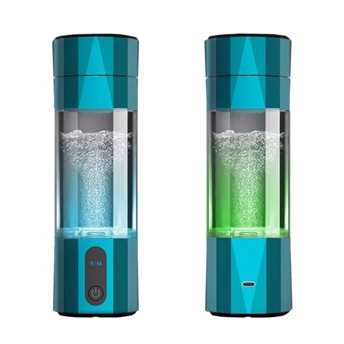Botella de Agua de hidrógeno de Alta concentración, ionizador de Agua de hidrógeno, ionizador PEM Recargable, Taza de Agua Saludable para Viajes en casa