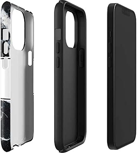 Skinit Impact Phone Case Compatible with iPhone 13 Pro - Officially Licensed NBA Brooklyn Nets Marble Design