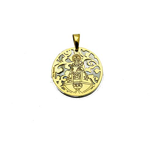 Médaille Vierge de Covadonga en argent à porter au quotidien pour un style élégant