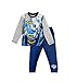 DC, BATMAN Pyjama pour garçon SUB Taille 4-10 ans, Noir , 9-10 ans