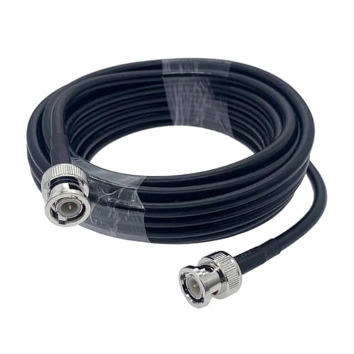 OHPHCALL 低損失同軸ケーブルオス-オス延長ケーブル 信号減衰抑制 テレビ アンテナ 無線機器対応