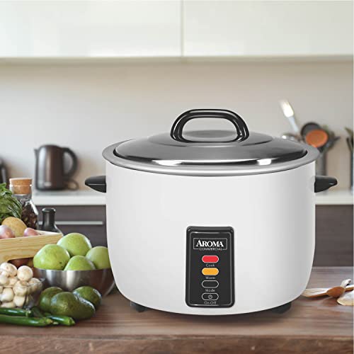 Aroma Housewares 60-Cup (Cooked) (30-Cup Uncooked) Commercial Rice Cooker (Arc-1033E),White #TOP5