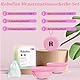 Robofun Wiederverwendbare Menstruationsscheibe Set, 2 Periodenscheibe (S+L), bis zu 12 Stunden, Menstruationsscheibe für leichte oder starke Regelblutung, Sicher bei Sport und Schwimmen - Rosa