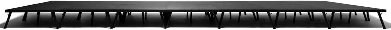 16'x16' MYSTAGE 16 Stage Platform - Portable, Folding Lightweight Aluminum Performance Deck with Adjustable Height 17"-28" - US Patented Design