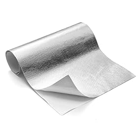 FLASLD Aislante Termico Adhesivo Manta térmica aluminizada…