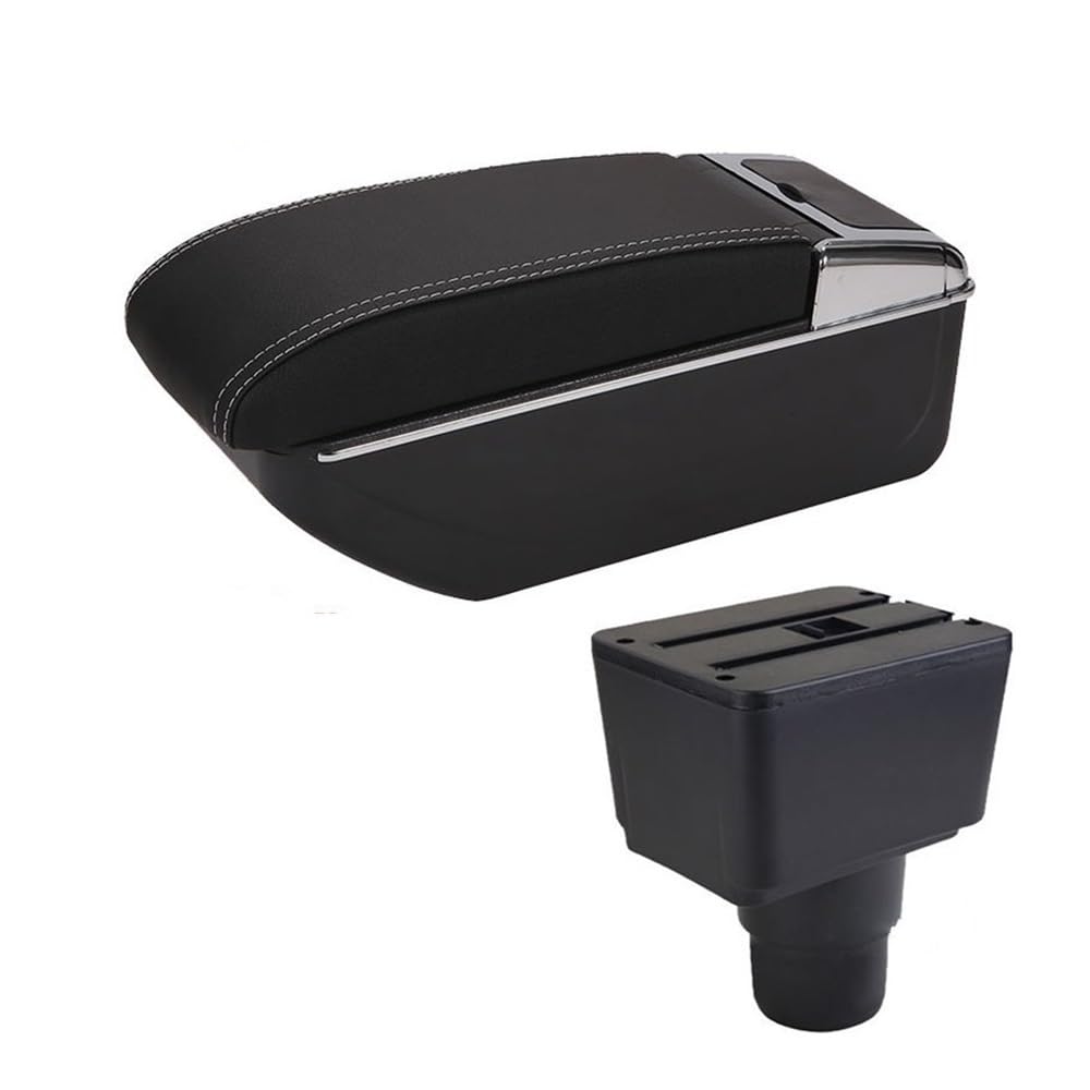 Aierdeyp D3 Black White Nousb Car Armrest Box For Ford For Ecosport 2018-2024